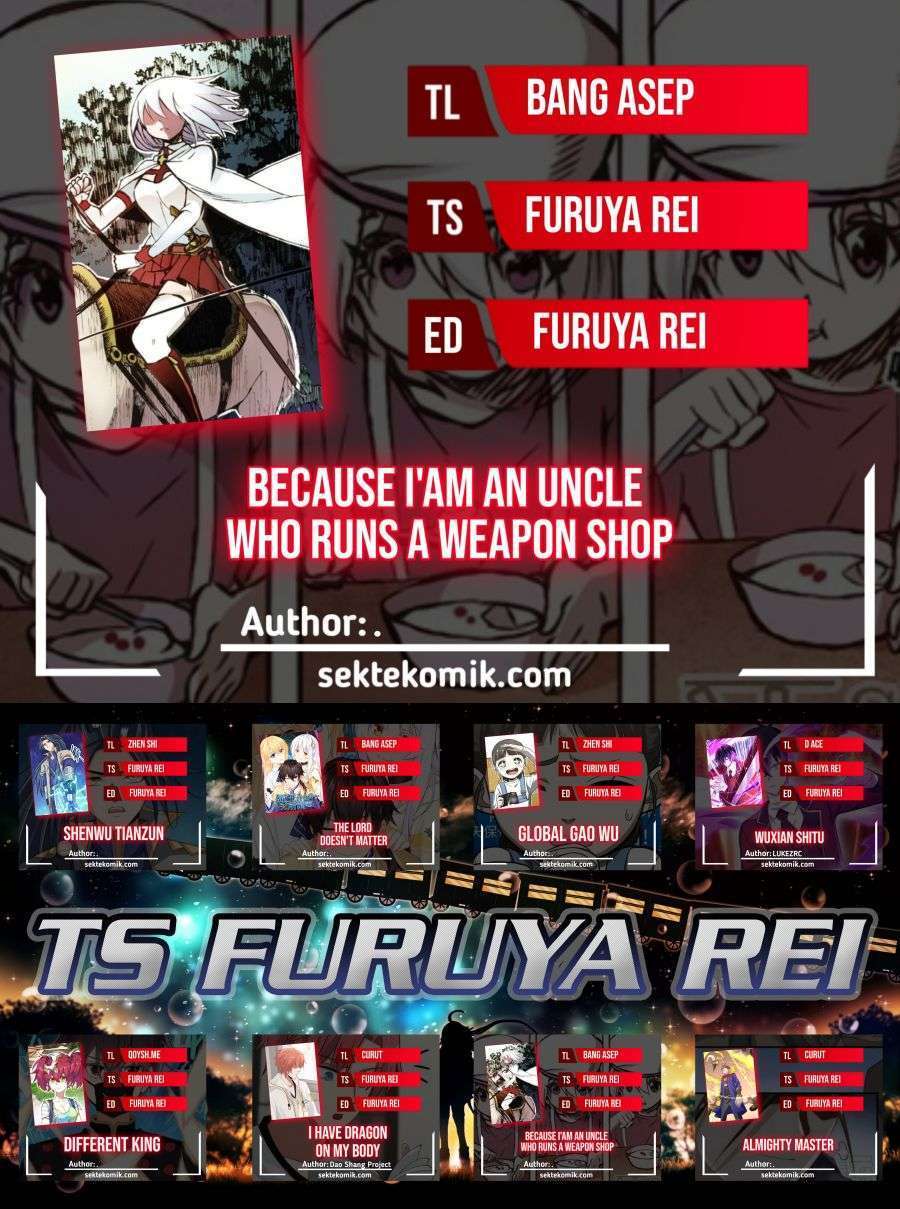 Because Im An Uncle who Runs A Weapon Shop Chapter 30 halaman 1