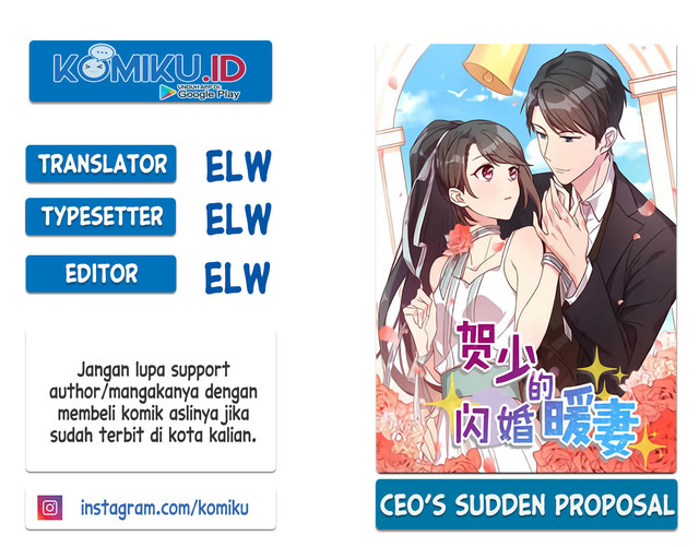 CEO’s Sudden Proposal Chapter 343 halaman 1