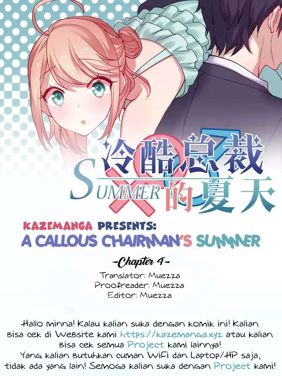 A Callous Chairman’s Summer Chapter 4 halaman 1